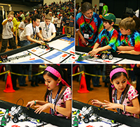 Children playing robots.../    ...
