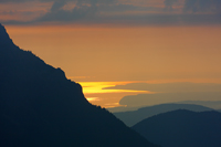 Mountains and ocean.../   ...